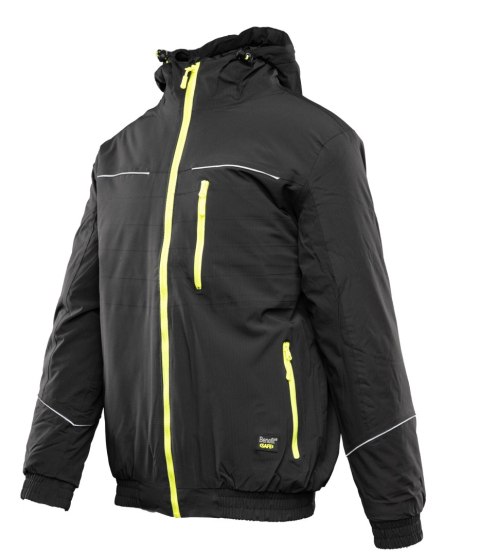 KURTKA SAFE CZARNA - Czarny/Żółty XL KURTKA SAFE CZARNA - Czarny/Żółty XL