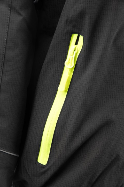 KURTKA SAFE CZARNA - Czarny/Żółty XL KURTKA SAFE CZARNA - Czarny/Żółty XL