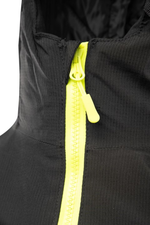 KURTKA SAFE CZARNA - Czarny/Żółty M