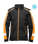 OCIEPLANY SOFTSHELL RIVAL POMARAŃCZOWY - CZARNO-POMARAŃCZOWY(cp) 3XL.