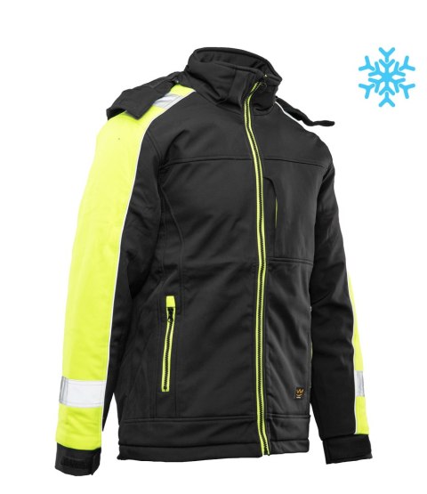 OCIEPLANY SOFTSHELL RIVAL ŻÓŁTY - Żółty (_y) 2XL. OCIEPLANY SOFTSHELL RIVAL ŻÓŁTY - Żółty (_y) 2XL.