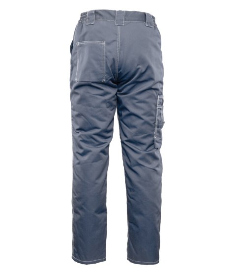 SPODNIE DO PASA OCIEPLANE - Stalowy M