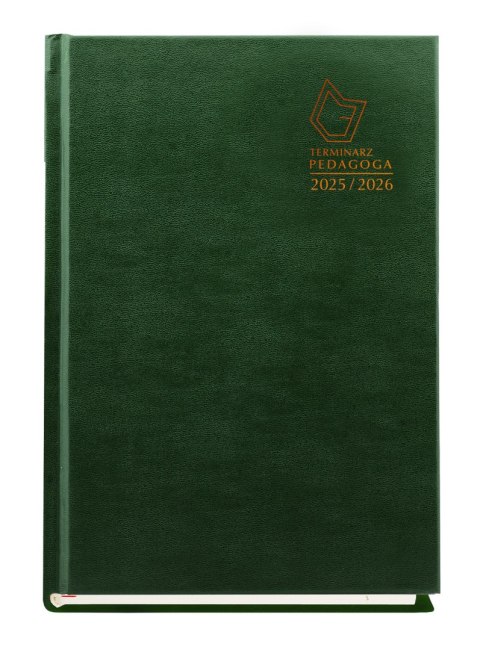 Terminarz PEDAGOGA 2025/2026 ZIELEŃ A5 T-150V-Z Michalczyk i Prokop Terminarz PEDAGOGA 2025/2026 ZIELEŃ A5 T-150V-Z Michalczyk i Prokop