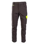 RIVAL SPODNIE SOFTSHELL OCIEPLANE CZARNY/ŻÓŁTY - Czarny-Żółty(cy) XL