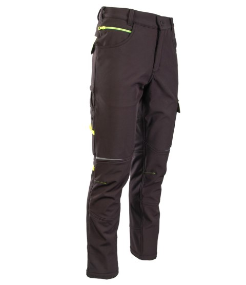 RIVAL SPODNIE SOFTSHELL OCIEPLANE CZARNY/ŻÓŁTY - Czarny-Żółty(cy) M RIVAL SPODNIE SOFTSHELL OCIEPLANE CZARNY/ŻÓŁTY - Czarny-Żółty(cy) M