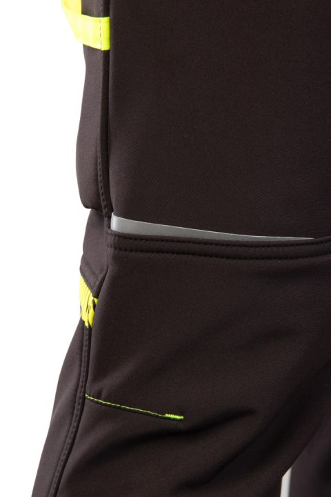 RIVAL SPODNIE SOFTSHELL OCIEPLANE CZARNY/ŻÓŁTY - Czarny-Żółty(cy) L RIVAL SPODNIE SOFTSHELL OCIEPLANE CZARNY/ŻÓŁTY - Czarny-Żółty(cy) L