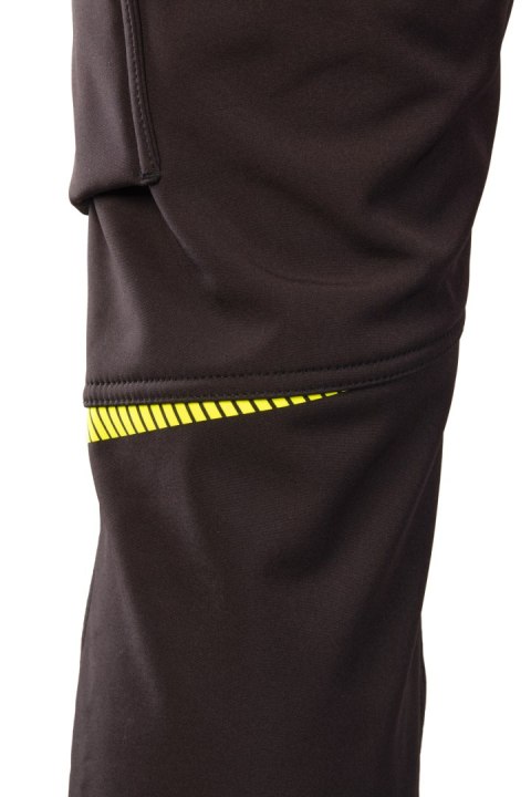 RIVAL SPODNIE SOFTSHELL OCIEPLANE CZARNY/ŻÓŁTY - Czarny-Żółty(cy) L RIVAL SPODNIE SOFTSHELL OCIEPLANE CZARNY/ŻÓŁTY - Czarny-Żółty(cy) L