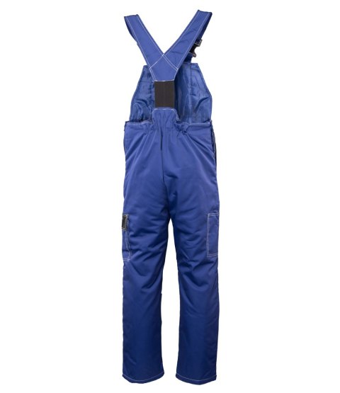 OGRODNICZKI OCIEPLANE WSTAWKA KOLOR - Niebiesko/Czarny 2XL.