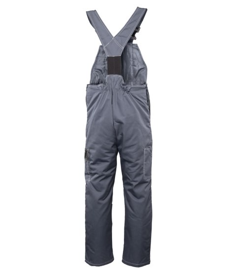 OGRODNICZKI OCIEPLANE WSTAWKA KOLOR - Stalowo - czarny 2XL.