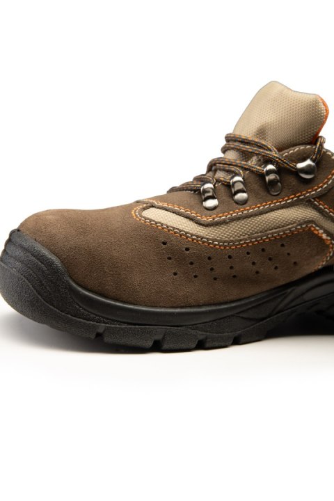 PÓŁBUT MAX - POPULAR ZAMSZ BRĄZ. S1-P SRC