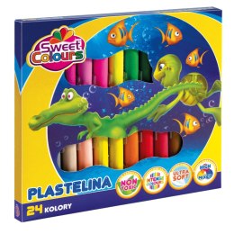 Plastelina 24 kolory koma-plast, 90522 KOMA