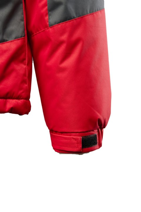 BENEFIT TORRO KURTKA STALOWY/CZERWONY - SC 4XL.