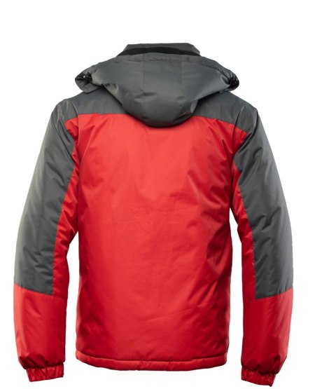 BENEFIT TORRO KURTKA STALOWY/CZERWONY - SC XL