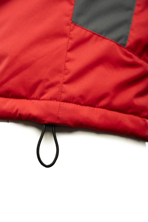 BENEFIT TORRO KURTKA STALOWY/CZERWONY - SC M