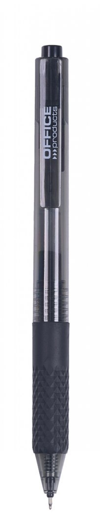 Długopis automatyczny żelowy OFFICE PRODUCTS gr. linii 0,25mm czarny 17025711-05