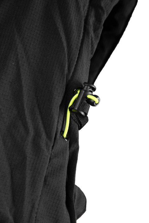 KURTKA SAFE CZARNA - Czarny/Żółty 2XL.