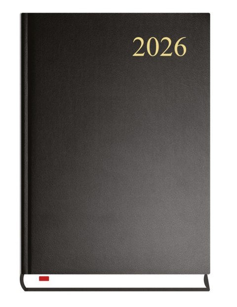 Kalendarz Asystent A5 2026 - czarny Michalczyk i Prokop T-237C-V