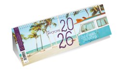 Kalendarz ze spiralką A4 - poziomy 2026 Michalczyk i Prokop T-100-2-25