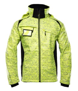 SEVEN KINGS CROSS SOFTSHELL KURTKA ŻÓŁĆ - Żółty (_y) L