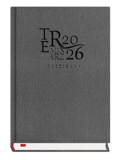 Terminarz Codzienny A5 2026 -metalik Michalczyk i Prokop T-255T-2M kalendarz dzienny (sb i nd na oddzielnych stronach)