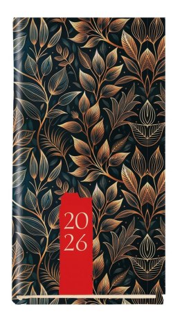 Terminarz Koliber 75x130mm 2026 Michalczyk i Prokop T-320-01 KALENDARZ tydzień na 2 stronach