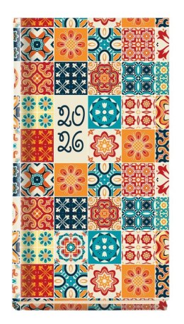 Terminarz Koliber 75x130mm 2026 Michalczyk i Prokop T-320-02 KALENDARZ tydzień na 2 stronach