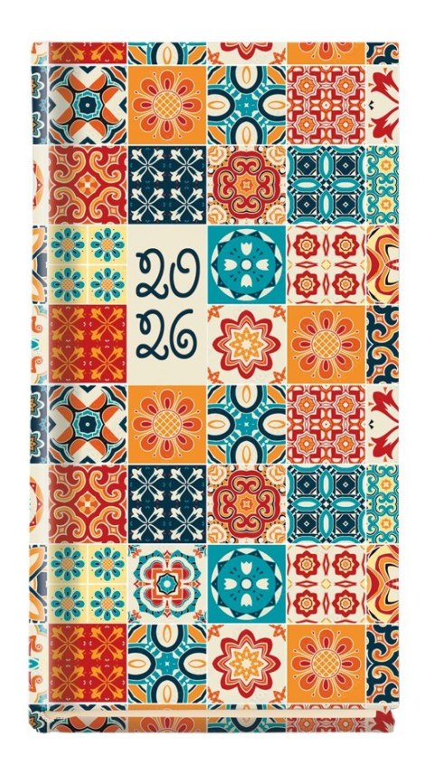 Terminarz Koliber 75x130mm 2026 Michalczyk i Prokop T-320-02 KALENDARZ tydzień na 2 stronach