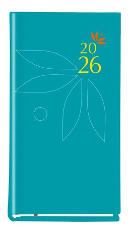 Terminarz Koliber 75x130mm 2026 - morski Michalczyk i Prokop T-320-05 KALENDARZ tydzień na 2 stronach