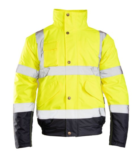 KURTKA HI-VI - KAT.II KLASA 3 - Żółty (_y) S