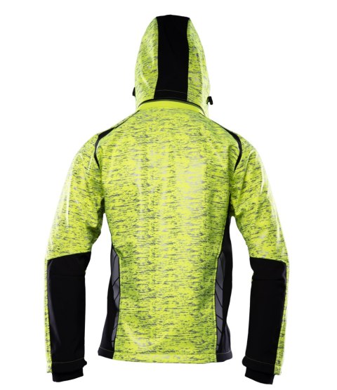 SEVEN KINGS CROSS SOFTSHELL KURTKA ŻÓŁĆ - Żółty (_y) 4XL.