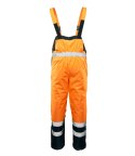 SPODNIE OGRODNICZKI HI-VI - KAT.II KLASA 2 - Pomarańczowy 2XL.