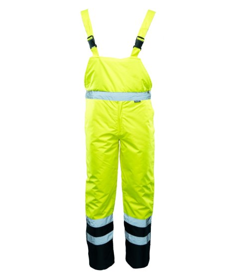 SPODNIE OGRODNICZKI HI-VI - KAT.II KLASA 2 - Pomarańczowy 2XL.