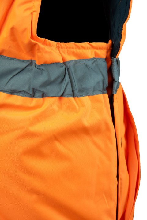 SPODNIE OGRODNICZKI HI-VI - KAT.II KLASA 2 - Pomarańczowy 2XL.
