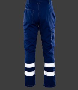 WAIST PANTS ODBLASK - Stalowy/odbask 17353 31