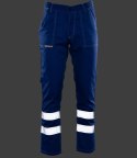 WAIST PANTS ODBLASK - Stalowy/odbask 17353 98