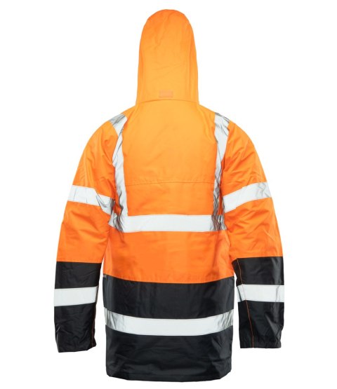 BENEFIT HI-VI KURTKA PARKA - KAT.II KLASA 3 - Pomarańczowy 3XL.