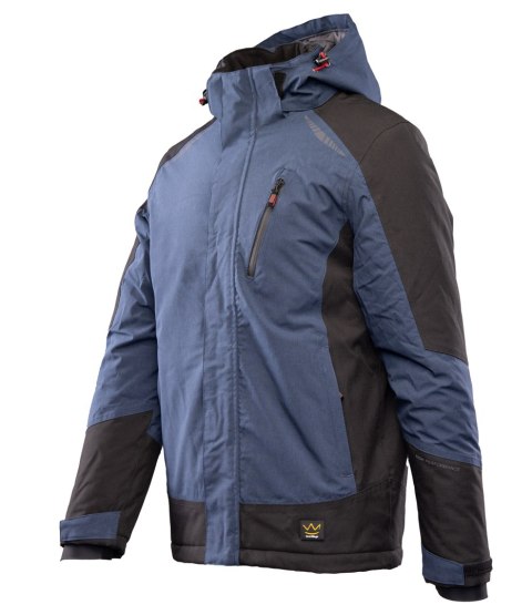 SEVEN KINGS PRO KURTKA GRANAT - Granatowy XL