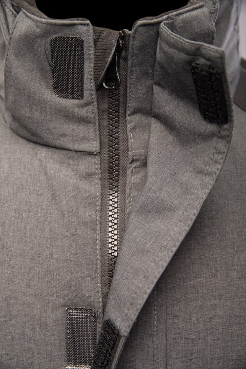 SEVEN KINGS PRO KURTKA STAL/CZERŃ - Stalowy 4XL.