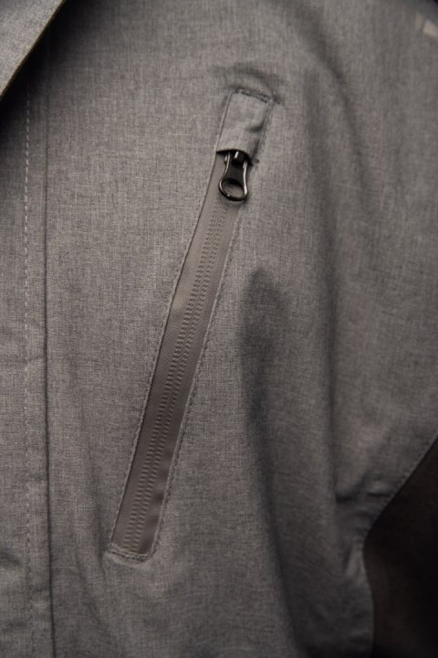 SEVEN KINGS PRO KURTKA STAL/CZERŃ - Stalowy 4XL.