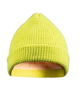 WOLBERG REFLECTO CZAPKA Z DZIANINY ŻÓŁTA - Żółty (_y) uniwersalny