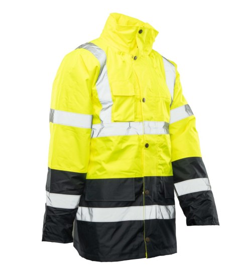 BENEFIT HI-VI KURTKA PARKA - KAT.II KLASA 3 - Żółty (_y) L