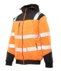 KURTKA SAFE POMARAŃCZ BHVS01 - Pomarańczowy L