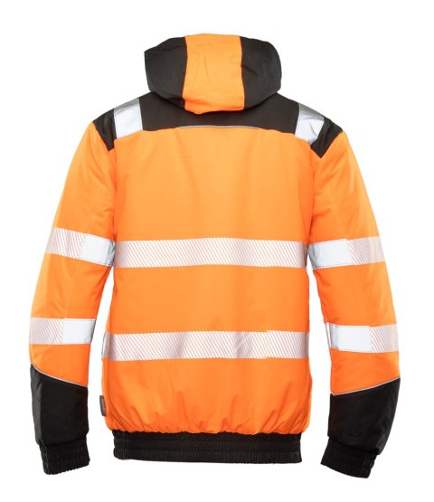 KURTKA SAFE POMARAŃCZ BHVS01 - Pomarańczowy L