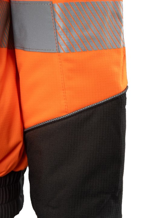 KURTKA SAFE POMARAŃCZ BHVS01 - Pomarańczowy L