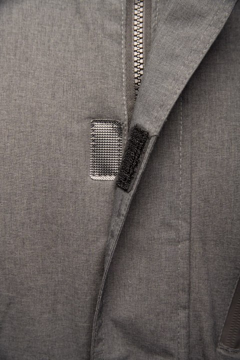 SEVEN KINGS PRO KURTKA STAL/CZERŃ - Stalowy XL