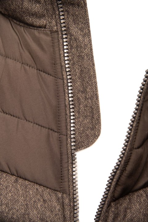 SEVEN KINGS TRAIL HYBRID KURTKA BRĄZ - Brązowy XL