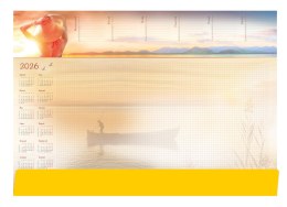 Terminarz - Planer A2 z listwą 2026 Lato Michalczyk i Prokop T-1-A2-1 kalendarz biuwar