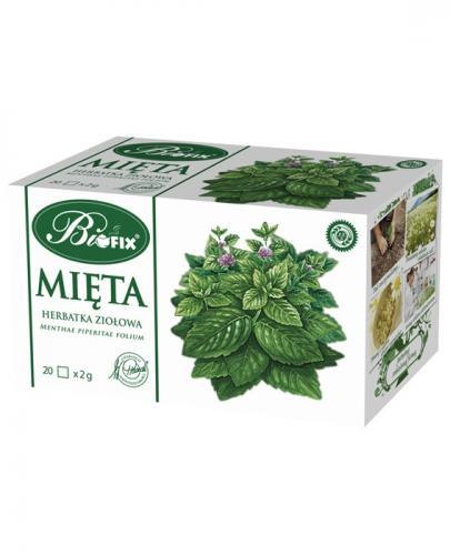 Herbata BIOFIX mięta 20 kopert wspomagająca trawienie