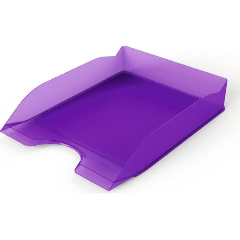 Półka na dokumenty DURABLE BASIC A4 przezroczysta purpurowa 1701674992