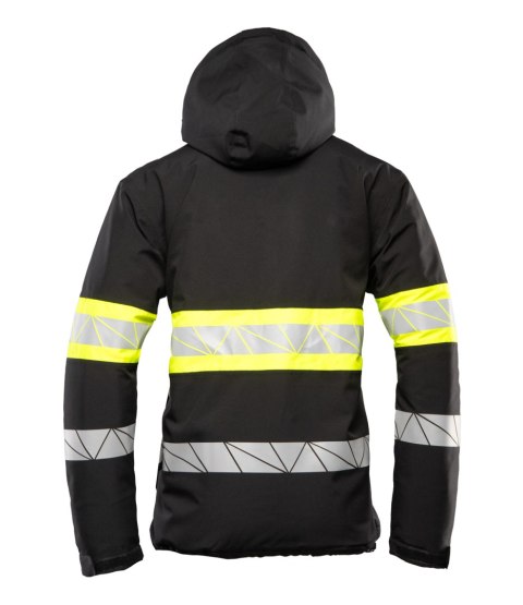 SEVEN KINGS ECO RIVAL KURTKA CZARNY/ŻÓŁTY